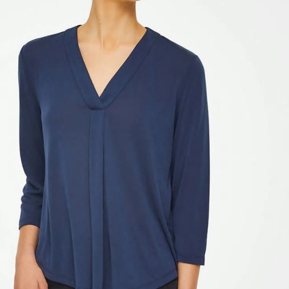 NewWithTag-NWT Ann Taylor Loft Women Blouse Top XS